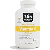 365 by Whole Foods Market, High Potency Vitamin C 1000mg, Vegan, 250 Tablets