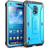 SUPCASE Unicorn Beetle Pro Series Full-Body Case with Built-in Screen Protector for Samsung Galaxy S5 Active - Blue/Black