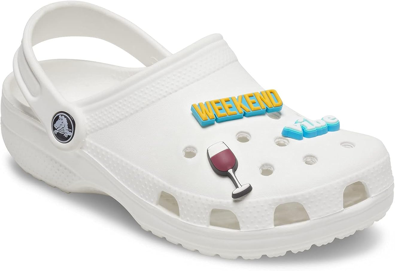 Jibbitz Weekend Vibes 3 Pack One Size Amazon.ca Clothing & Accessories