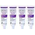 Dr. B Dental Solutions Adhesadent Moisturizing Denture Adhesive - Secure Denture Glue with Strong Grip & Natural Taste - Zinc-Free Dental Adhesive for Dentures - Travel Size 0.75 oz (4 Pack)