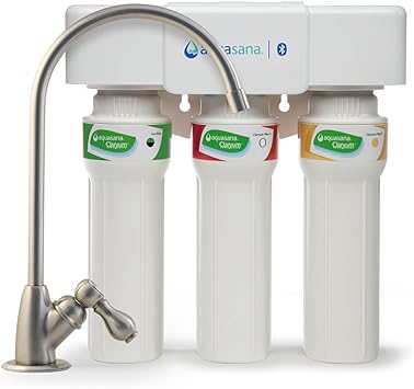 Aquasana Aq 5300 55 3 Stage Max Flow Under Sink Water Filter