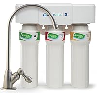 Aquasana 3-Stage Max Flow Claryum Under Sink Water Filter System - Kitchen Counter Claryum Filtration - Filters 99% Of…