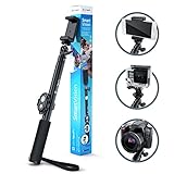 Slimtech SmartVision Anti-Flex Monopod Bluetooth Selfie Stick for GoPro Pole