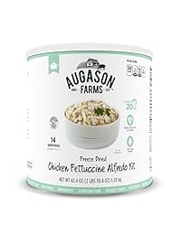 Las granjas de augason liofiliza pollo Fettuccine