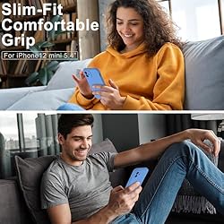Goodon Designed for iPhone 12 Mini Case with Screen