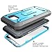 Galaxy S6 Active Case, SUPCASE Full-body Rugged Holster Case with Built-in Screen Protector for Samsung Galaxy S6 Active 2015 Release Will Not Fit Galaxy S6 Unicorn Beetle PRO Series - Retail Package (Blue/Black)