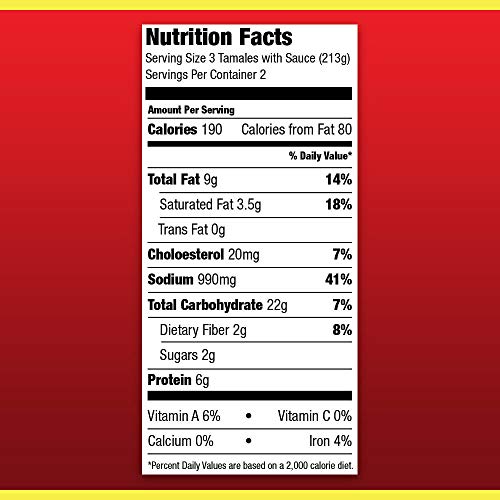 Hormel Beef Tamales, 15 Ounce