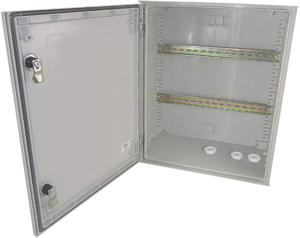 Altelix 20x16x8 Industrial DIN Rail FRP Fiberglass NEMA 3X Box