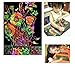 2 Packs Art Activity Books,Mega Value 20 Sheets Scratch Art Paper / Doodle Pad (10.2