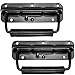 Seismic Audio - SAHDL702-2Pack - Pair of Surface Mount Spring Loaded Speaker Handles for PA Speakers, Rack Cases, or Pedal Board Cases - Pro Audio