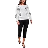 Tribal Womens Flatten It Performance Stretch Slimming Capri Pants