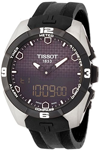 Tissot Men's T0914204705100 T-Touch Expert Analog-Digital Titanium Watch