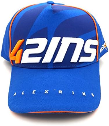 Alex Rins 42 Moto GP Suzuki Logo Blue Baseball Cap Official 2018