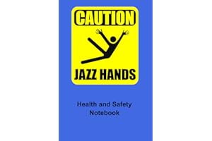 Health and Safety Notebook: Useful Health and Safety Journal to jot down notes from Safety Management meetings. Fun cover.