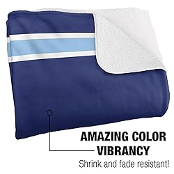Spelman College Jaguars Primary Logo Stripes Sherpa