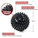 Massage Ball Set 6-in-1 - Muscle Recovery for Athletes - Two (2) Trigger Point Spiky Balls and Two (2) Natural Rubber Lacrosse Balls - Deep Tissue, Myofascial Release, Plantar Fasciitis Therapy