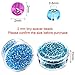 Bememo 16000 Pieces Glass Seed Beads 20 Colors 2 mm Silver Lined Pony Beads Tiny Spacer Beads in Container Box with 18 m Elastic Crystal String Cord