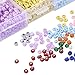 PH Pandahall 5850pcs Seed Beads 15 Color 6/0 Mini Beads 4mm Waist Beads Bulk for Friendship Bracelet Making Summer Seaside Beading Weaving