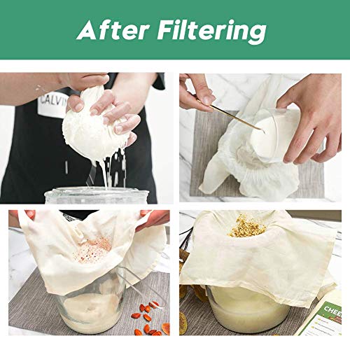 Cheesecloth,muslin cloth,Grade 90,20X20inches Hemmed Edges,100