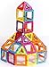 Cre8tive Toys Magnetic Building Tiles Set with Carousel, 52 Pieces
