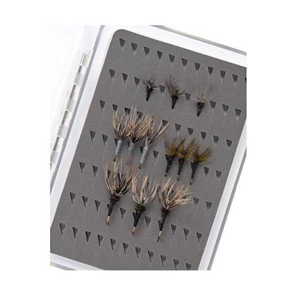 Tenkara-USA-Set-of-12-Tenkara-Flies-in-Fly-Box