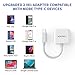 CHILISON USB C to 3.5mm Headphone Adapter, 2 in 1 Audio Adapter and Fast Charging Dongle Compatible for Pixel 3/3XL/Pixel 2/2 XL, iPad pro 2018,Essential Phone, HTC and More Whitethumb 2