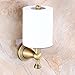 Rozin Elegant Antique Brass Bathroom Toilet Paper Holder Roll Upright Tissue Shelf