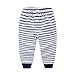 Efaster® Baby Boys Outfit Clothes Printing T-Shirt Tops+ Stripe Long Pants 1Set