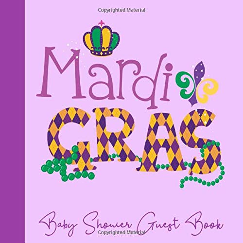 mardi gras baby shower