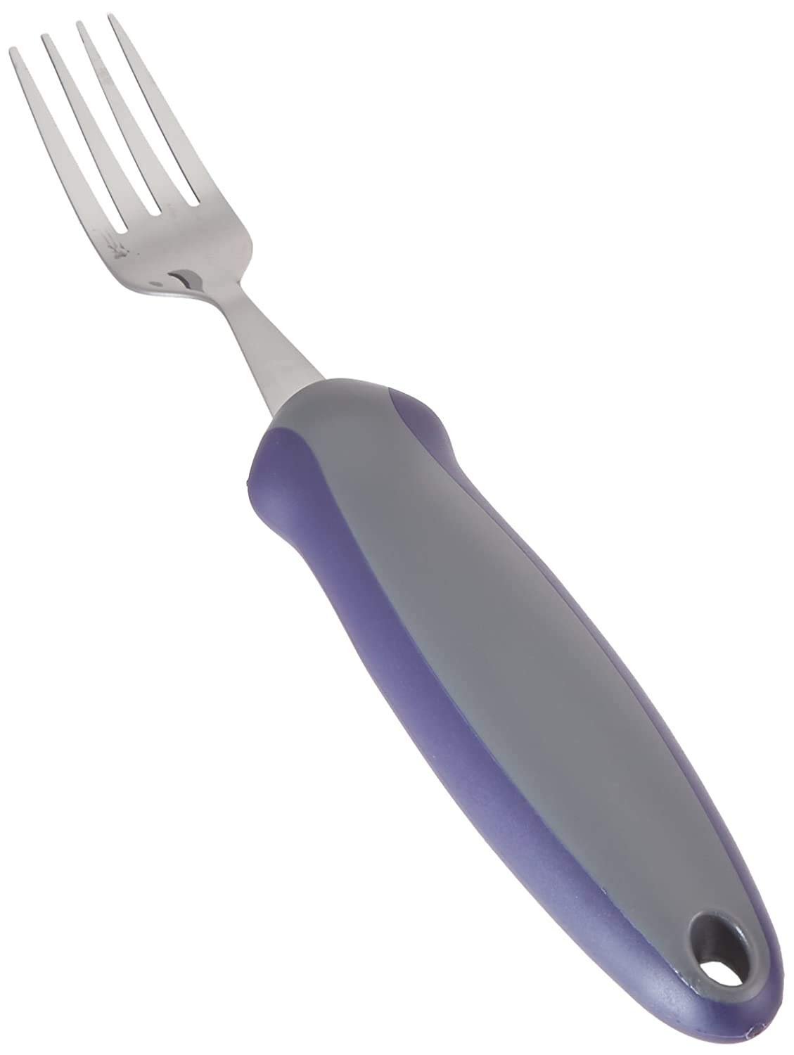 Homecraft Newstead Utensils, Fork, Soft Comfortable Handle, Lightweight Ergonomic Dining Aid with Nonslip Easy Grip for Individuals with Arthritis, Parkinson's disease, Neurological Impairments