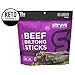 Stryve Mini Snack Beef Sticks. 14g Protein, Sugar Free, No Carbs, Gluten Free, No Nitrates, No MSG, No Preservatives. Keto and Paleo Friendly. Original, 16oz