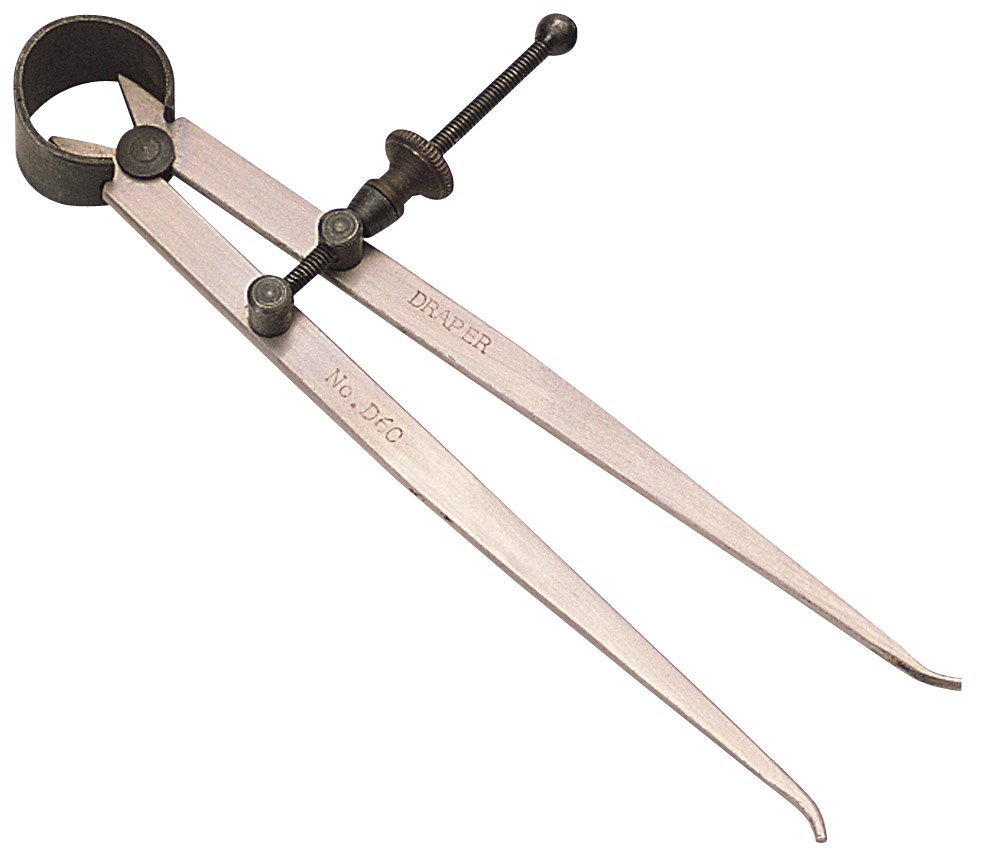 Draper 39451 Inside Spring Calipers, 150mm , Blue