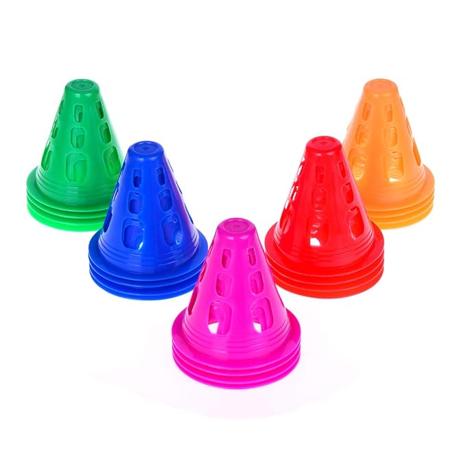 Leilaert 3 Inch Training Cones MINI Sports Training Cones Plastic