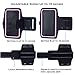 i2 Gear Arm Phone Holder for Running Compatible with iPhone 13, 12, 11, XR, XS, X, Pro & Galaxy S10, S9, S8, S7 with Adjustable Strap,Black Pink,S6-AB-Pink