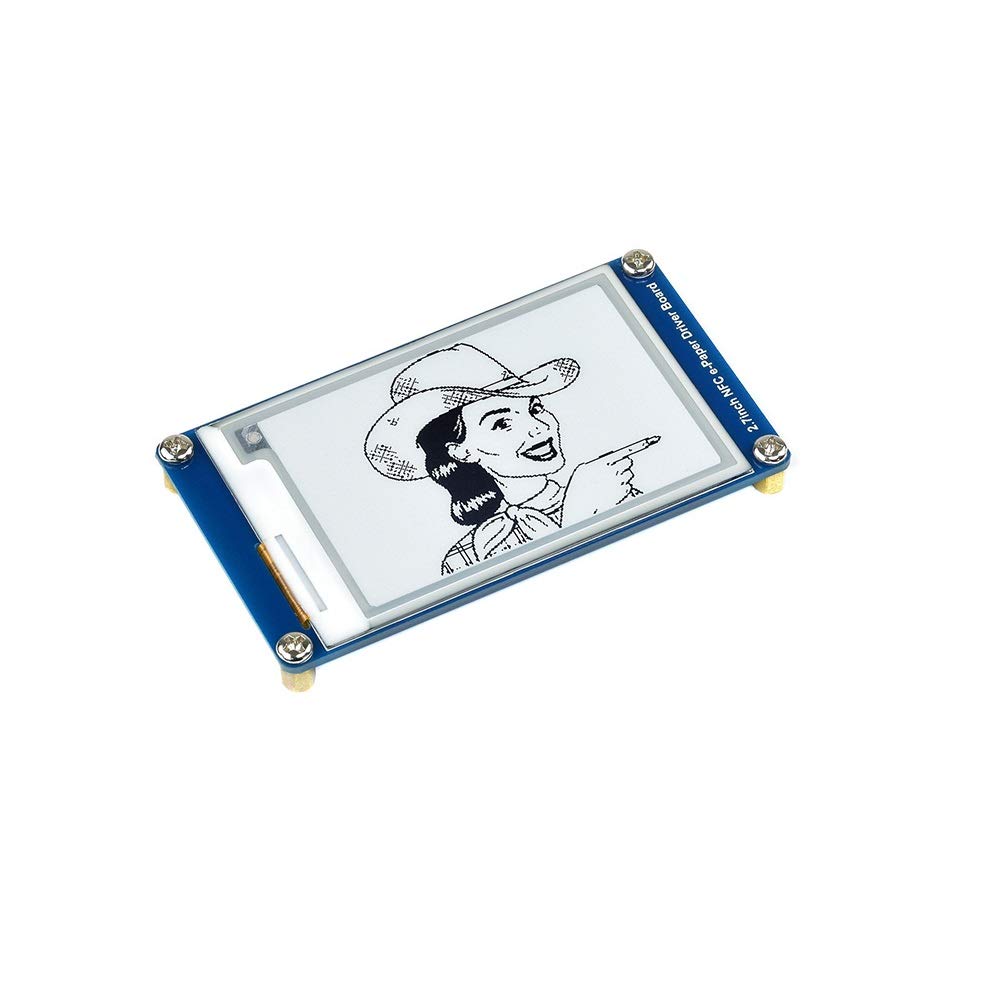 2.7inch Passive NFC-Powered e-Paper Module Black/White e-Ink Display, No Battery Required, Wireless Powering and Data Transfer,Refreshed By Smartphone