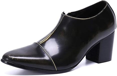 botas de vestir hombre negras