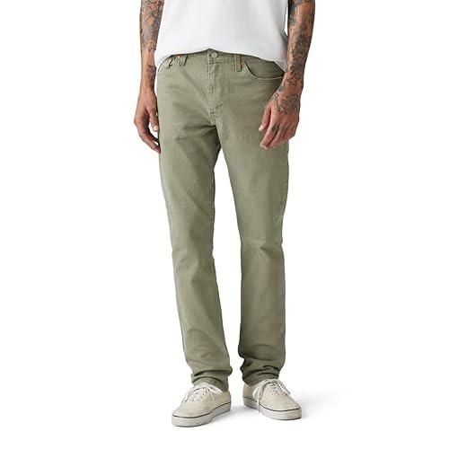 Levi's Men's 511 Slim Fit Jeans (Also Available in Big & Tall), Deep Lichen Green Denim