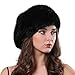 FURTALK Women's Winter Warm Rabbit Fur Beret Hat