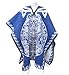 Authentic Mexican Poncho Reversible Cobija Blanket - Aztec Calendar