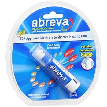 Abreva Cold Sore/fever Blister Treatment Pump, 2 Gm (Pack of 2)