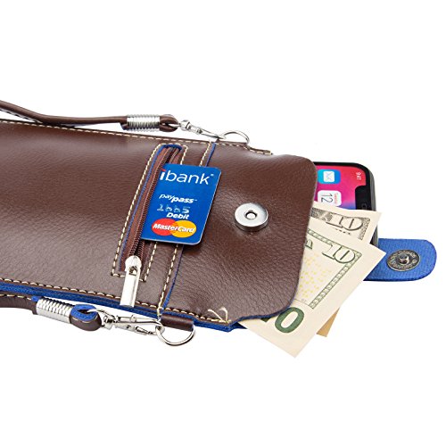 image for iPhone Case, Dteck(TM) Universal Multifunctional PU Leather Mini Phone