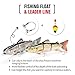 Alilure Robotic Swimming Fishing Electric Lures 5.12