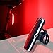 Amerzam USB Rechargeable Bicycle Tail Light,Water Resistant LED Bike Headlight Safety Cycling Warning Light Bike Rear Lights with USB Cable