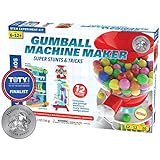 Thames & Kosmos Gumball Machine Maker Lab - Super Stunts & Tricks | Build Your Own Gumball Machines with Lessons in Physics & Engineering | 12 Experiments | Includes Delicious Gumballs | Award Winner