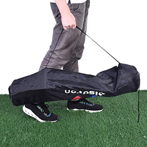 Toonshare Portable Soccer Goal, Pop Up Goal Nets with Aim Target, with Agility Training Cones, Folding Backyard Soccer Goal with All Weather Net and Portable Carrying Case for Kids & Adults Size 6x4' - Thumbnail 3
