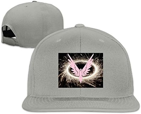 Ghostdeadly Pink Logan Paul Logo Maverick Unisex Flat Brim Baseball Hats 100% Cotton Adjustable Hip Hop Caps