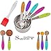 Premium Measuring Cups Measuring Spoons Set and Basting Brush ,11 Piece - Stainless Steel Anti-Slip W/ Soft-Flexible and Heat-Resistant Handles Comfortable Easy to Clean Cup Size (1 - 8.45) Oz