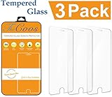 iPhone 7 6S 6 Screen Protector, TheCoos iPhone 6 6S 7 Tempered Glass Screen Protector For Apple [3D Touch Compatible] - 3 Pack