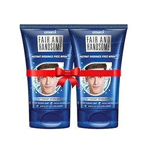 Fair and Handsome Instant Radiance Face Wash, 100g Pack of 2