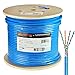 Mediabridge Solid Copper Cat7 Ethernet Cable (1000 Feet, Blue) - Low-Smoke Zero Halogen Jacket (Part# C7-1000-BLUE)